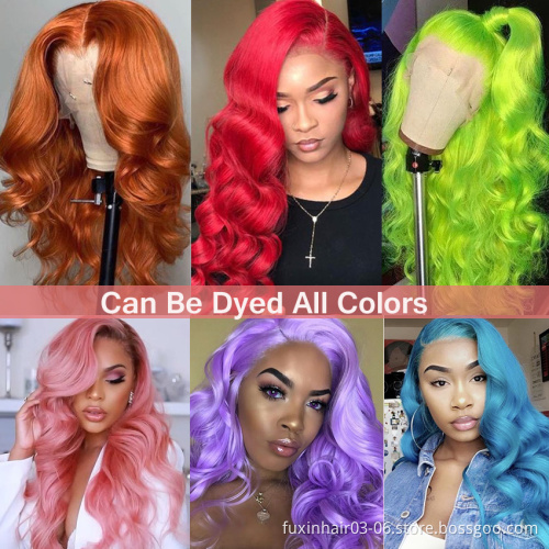 30 Inch 99j Human Hair Wig Burgundy Colorful Lace Frontal Wig Lace Front Colored Wigs 99j Ombre Deep Wave Swiss Lace Transparent